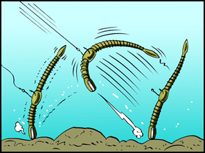 様々にリグ(仕掛け)を工夫することができる